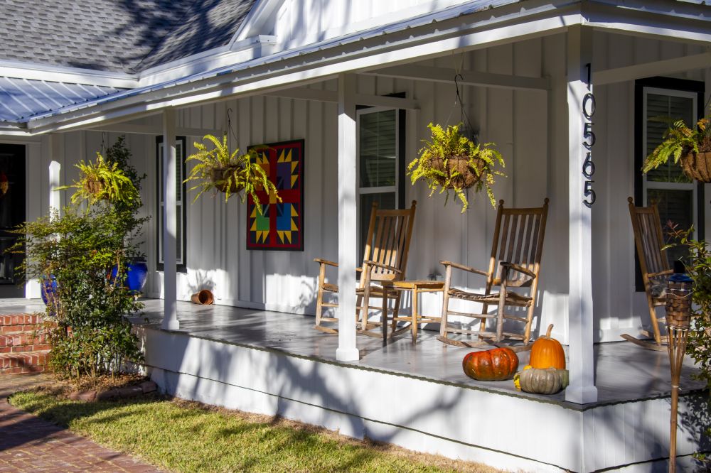 Cost of Front Porch Construction in Holly Springs