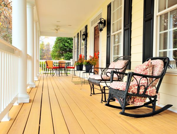 Cost of Porch Construction in Holly Springs