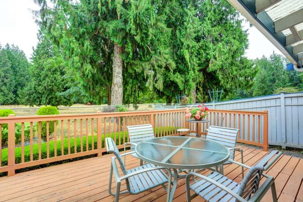 Cost of Backyard Deck Construction in Holly Springs