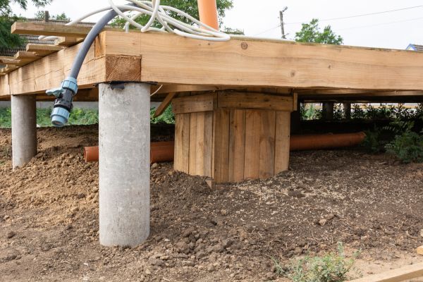 Cost of Deck Foundation Repair in Holly Springs