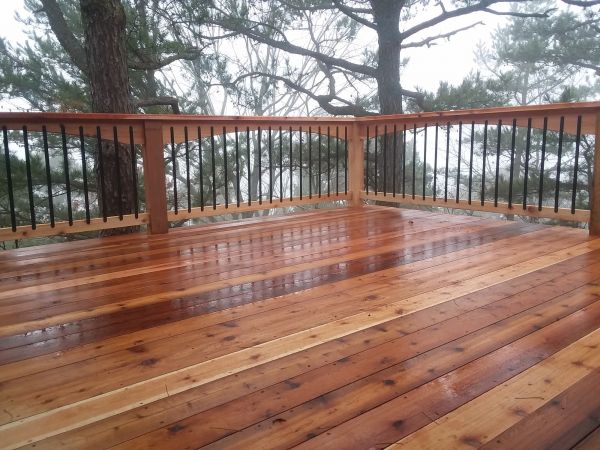 Cedar Deck Repair in Holly Springs