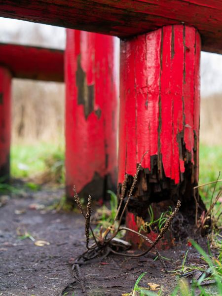 Rotten Column Replacement in Holly Springs